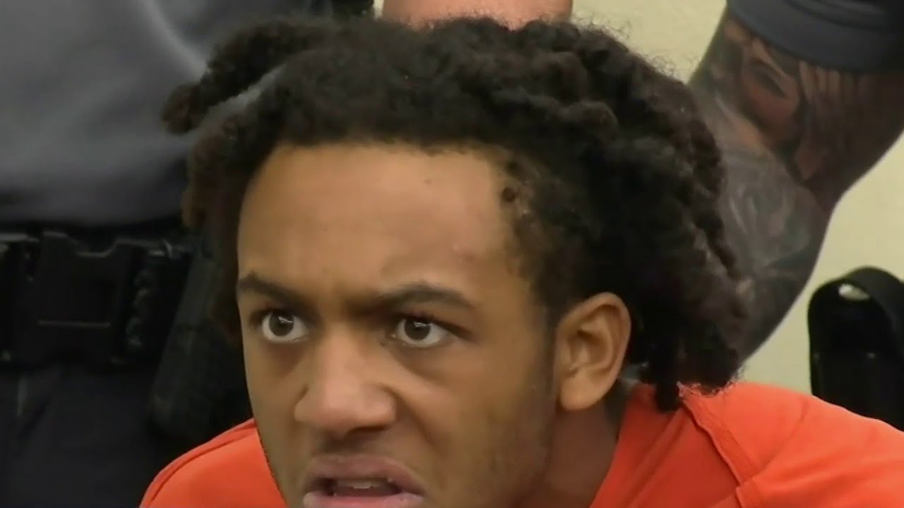 Double murder suspect screams in first appearanceT