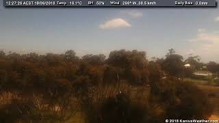 18 September 2018 - West Facing WeatherCam Timelapse