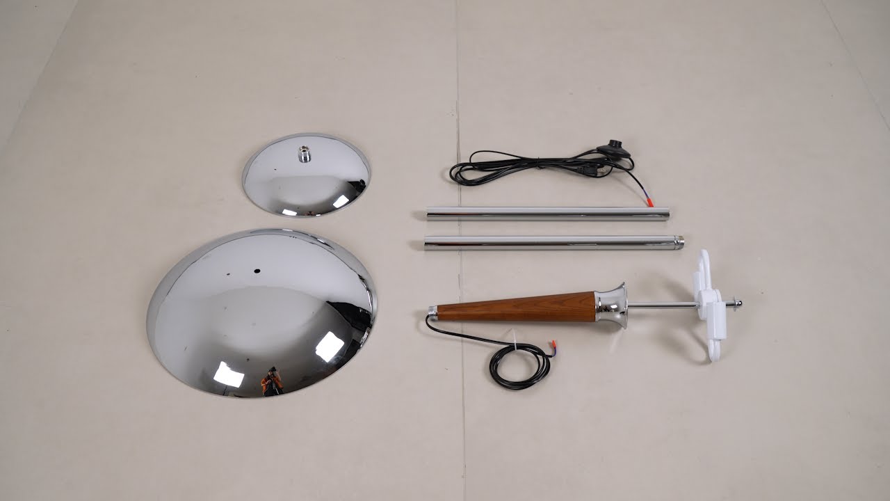 Helmet Floor Lamp - Installation Video