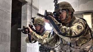 Soldiers Charge And Clear Rooms During Urban Training – U.S. Army Exercise In Japan