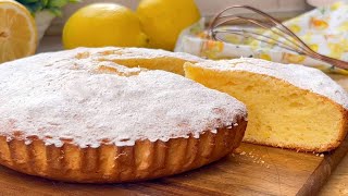 Moelleux au Citron: быстрый и простой французский торт♥ Десерт, который отправит вас в путешествие