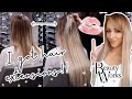 I GOT HAIR EXTENSIONS!! (BEAUTY WORKS TAPE IN EXTENSIONS - BEFORE & AFTER + HOW TO CURL) LADY WRITES