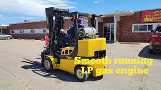 #D21565 Lease return 2012 Yale 10K Cushion tire forklift by Western Material Handling 104 views 1 month ago 1 minute, 29 seconds