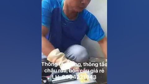 thông tắc cống giá rẻ