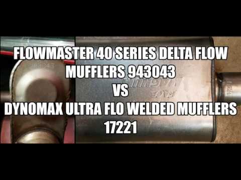 Muffler Dyno Testing Comparison Flowmaster Vs Dynomax Ultra Flo 3 On A 700 Hp 496 Bbc Stroker