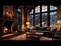 Aural Comfort: Relaxation through the Gentle Fireplace Crackling - Cozy Ambience