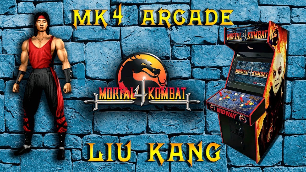 Mortal Kombat 4 Liu Kang Gameplay Playthrough Longplay 