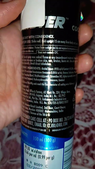 #meister #body spray #video