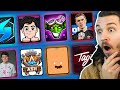 We made a Deck using these 8 Clash Royale Creators