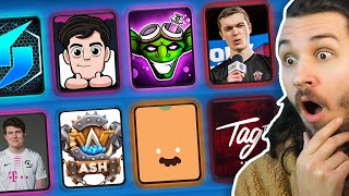 We made a Deck using these 8 Clash Royale Creators