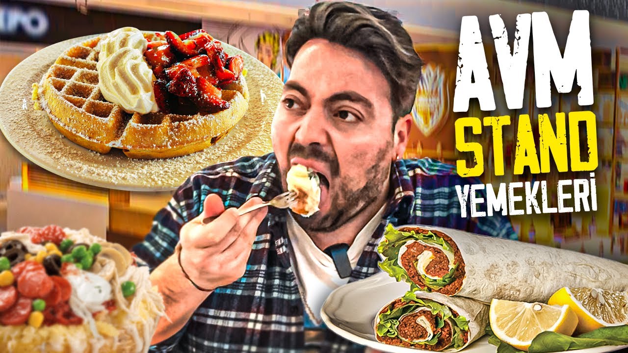 AVM' DE STAND LEZZETLERİNİ DENEDİM !