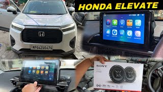 Honda Elevate Modified | 9” Android Stereo | Original Sony Speakers | Reverse Camera installed