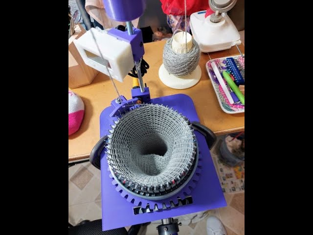 New DIY circular knitting machine on thingiverse