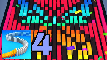 #Part 4 Roll a ball 3d - Domino Smash [Level 191 - 235] (Android - iOS)
