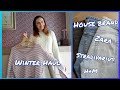 WINTER HAUL  | House Brand, Zara, Stradivarius , H&amp;M | мой тёплый гардероб | 2021-2022