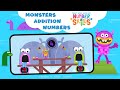 Teach Your Monster Number Skills #3 - Practice Addition with Adorable Monsters!