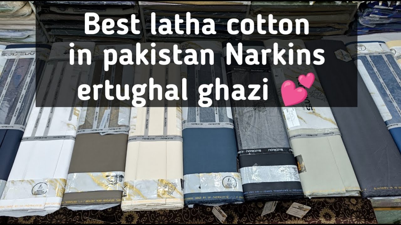 pakistan's best latha cotton erutugal ghazi by narkins | narkins latha ...