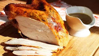 Thanksgiving is just a few days from now. if you don't have time to
prepare whole 15-20 pounds turkey, no problem! could still roast up
this super juic...