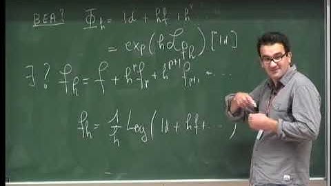 Prof. Erwan Faou | Weak backward error analysis for stochastic differential equations