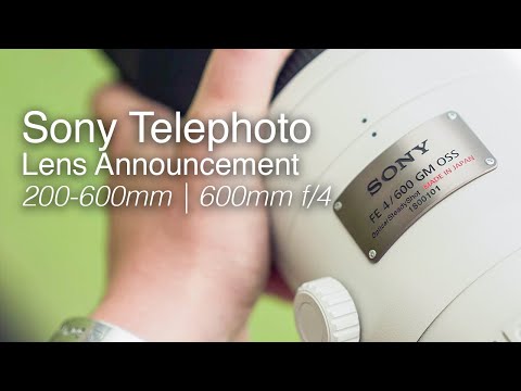 Sony announces duo of FE super-telephoto lenses | UK retailer EXCLUSIVE hands-on