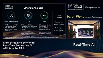 Flink Forward Singapore 2025: From Stream to Sentence – Real-Time Generative AI with Apache Flink