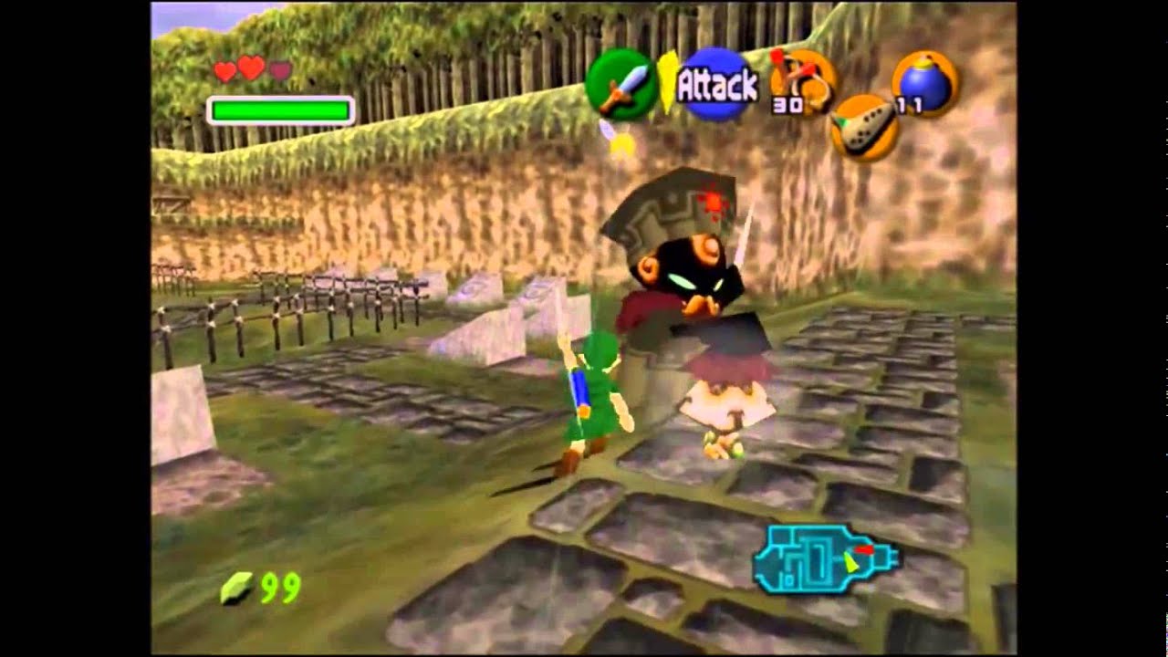 Let's Play Ocarina of Time [3Heart Run] (Pt. 11) Super Composer Bros