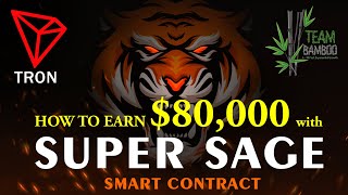 How to Earn $80000 with Super Sage
