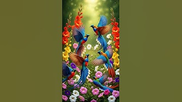 #سورة_الإخلاص #ikhlas #creativity #birds #creativecreation #nature