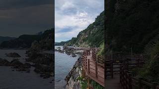 바다 산책로가 아름다운   #정동심곡바다부채길 #강릉