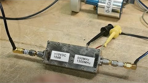 #1393 Use attenuators to minimize mismatch