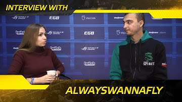 Interview with ALWAYSWANNAFLY @ SL i-League LAN (ENG SUBS!)