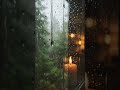 Rainy Window & Candlelight 🌧️🕯️ | Instant Relaxing Sleep Vibes