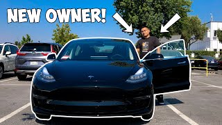 Subscriber Invited me to his Tesla Model 3 Delivery Day!