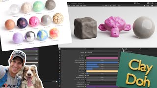 Amazing CLAY SHADER AddOn for Blender  Clay Doh!