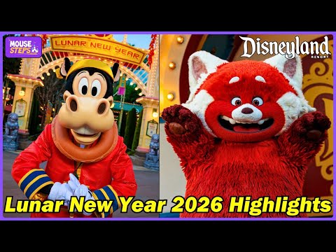 Lunar New Year 2026 Highlights at Disney California Adventure - Disneyland Resort Official (4K)