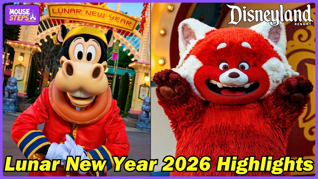 Lunar New Year 2026 Highlights at Disney California Adventure - Disneyland Resort Official (4K)