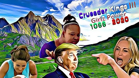 Crusader Kings 3 Girl Power Timelapse 1066 to 2020