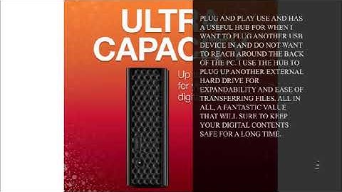 Seagate (STEL10000400) Backup Plus Hub 10TB External Hard Drive Desktop HDD – USB 3.0