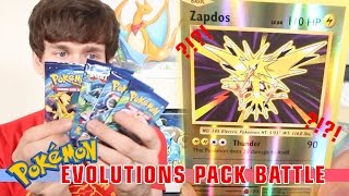 POKEMON  EVOLUTIONS PACK BATTLE!