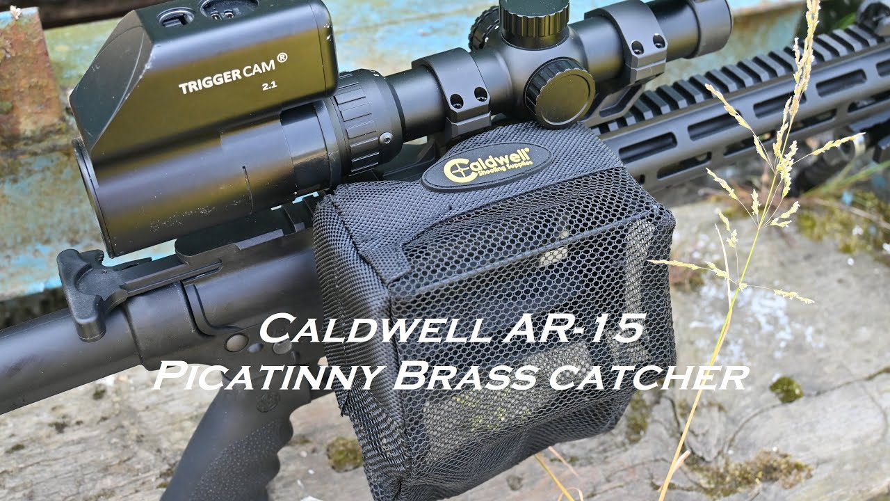 Caldwell AR-15 Picatinny Rail Brass Catcher REVIEW 