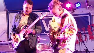 Luca Holkenborg (13 years) guest with Stef Paglia 2022 Venblues Venlo