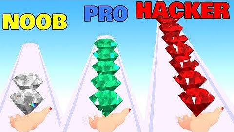 Gem Stack!- NOOB vs Pro vs Hacker @Crazy Shooter PV