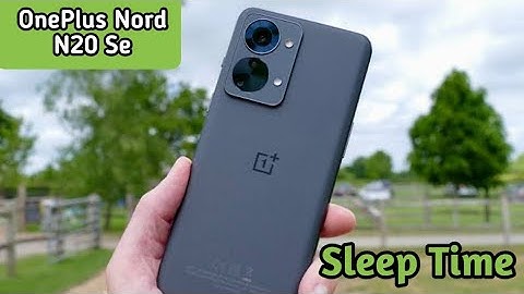 How To Change Sleep Time In Oneplus Nord N20 Se, How To Change Lock Screen Time In