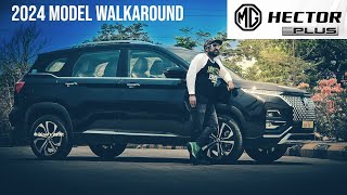 2024 MG Hector Plus Detailed Walkaround Review | Interior Exterior Walkthrough by Dino's Vault 23,490 views 2 weeks ago 10 minutes, 33 seconds