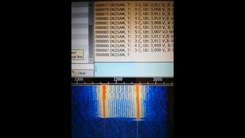 RTTY Arduino Datensatz Aussendung