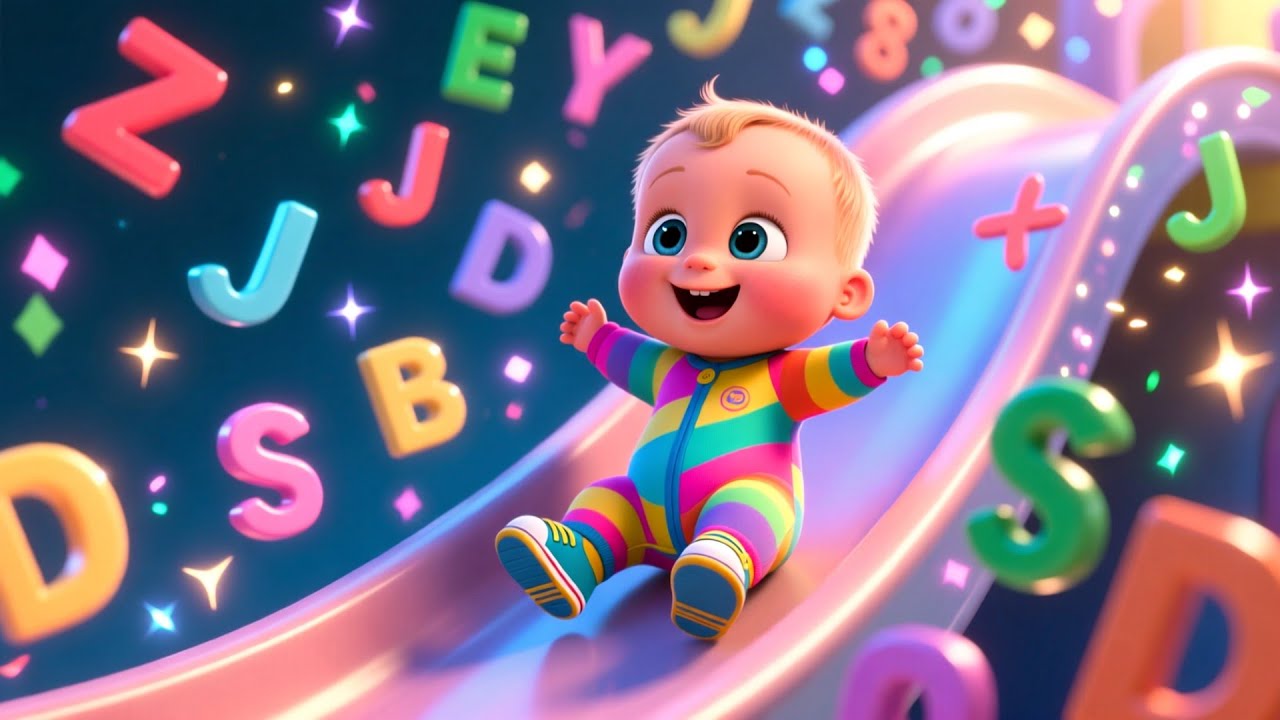 Baby Joins Playground Fun 🛝🎶 Fun Playtime Song for Kids | Learn ABCs & Numbers