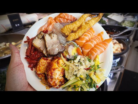 마키노차야 마포점 - 회사랑RawFishEater 유튜브 채널에서 소개된 대표 메뉴 및 매장 전경