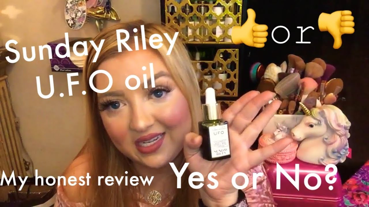 Sunday Riley ufo ultra clarifying face oil review