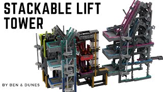 Lego GBC - Mini Stackable Lift Tower + Stackable Lift Tower