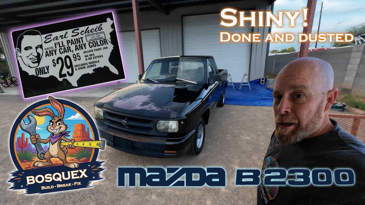 Mazda B2300 Part 4:  Shiny-ness!